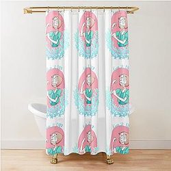 Pearl Keeps it UP - Steven Universe Shower Curtain