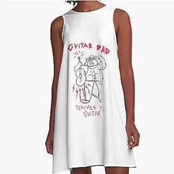 Guitar Dad Teaches Steven Universe A-Line Dress