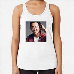 Hollywood Hunk Steven Yeun Tank Tops