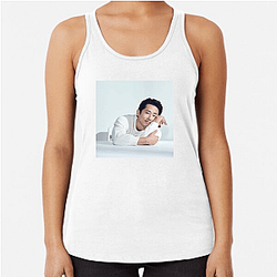 Screen Heartthrob Steven Yeun Tank Tops
