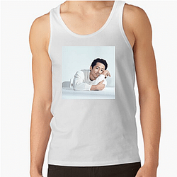 Screen Heartthrob Steven Yeun Tank Tops