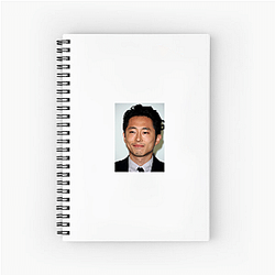 Breakout Star Steven Yeun Notebook