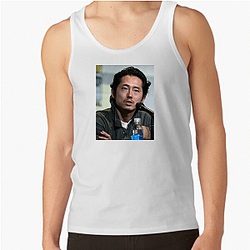 Action Star Steven Yeun Tank Tops