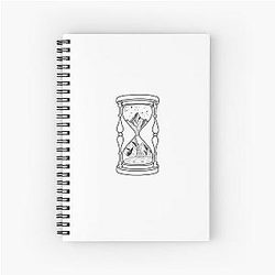 Stevie Nicks Hourglass Notebook
