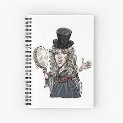 Stevie Nicks Spiral Notebook
