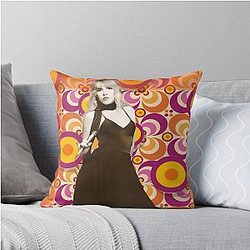 Singer Stevie Nicks Fan Art Rhiannon Throw Pillow