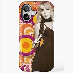 Singer Stevie Nicks Fan Art Rhiannon Designer Sticker iPhone Tough Case