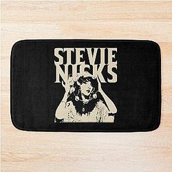 Stevie Nicks T-Shirt Fairy Godmother Stevie Nicks Music Tour Bath Mat