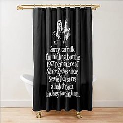 Stevie Nicks Shirt 1997 Silver Springs Live Performance Shower Curtain