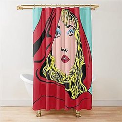 Stevie Nicks The Handmaids Tale Pop Art Shower Curtain