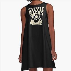 Stevie Nicks Music Tour A-Line Dress