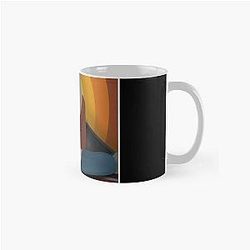 Stevie Nicks sitting on a car mug