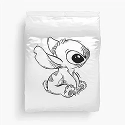 Stitch Draft from Lilo and Stitch Duvet Cover