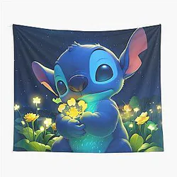 Stitch flower garden Tapestry