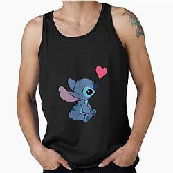Stitch design from the cartoon Leo and the Stitch t shirt Tank Top