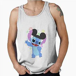 Stitch with Mickey Ears Tank Top