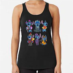 90's Kids Halloween Time Racerback Tank Top
