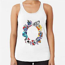 Stitch T-Shirt Be You Racerback Tank Top