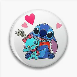 I Wish You Like Stitch Pin