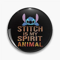 Stitch is My Spirit Animal Lilo Stitch Spirit Animal Pin