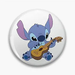 Stitch Playing Guitar