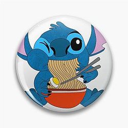 Stitch Ramen Pin