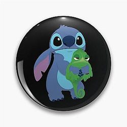 Stitch and Pascal Pin