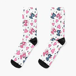 Lilo and Stitch Love Socks