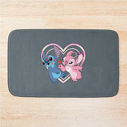 Stitch Angel Kiss Bath Mat