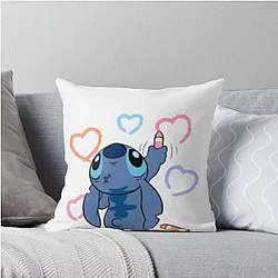 Stitch Love Throw Pillow