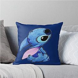Cute Stitch Throw Pillow
