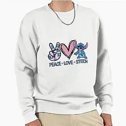 Peace Love Pullover Sweatshirt