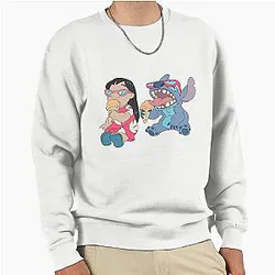 Lilo and Stitch Pullover Sweatshirt