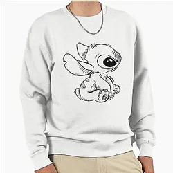 Stitch Draft from Lilo and Stitch Pullover Sweatshirt