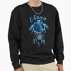 Stitch Ohana means family Pullover Sweatshirt