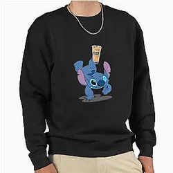 Caffeinated Stitch Pullover Hoodie
