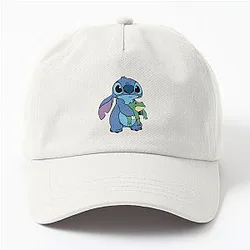 Stitch with Frog Dad Hat