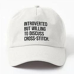 Cross Stitch Funny Dad Hat