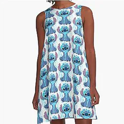 Stitch Art A-Line Dress