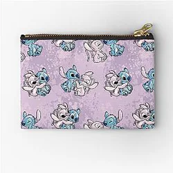 Lilo & Stitch Watercolor Zipper Pouch