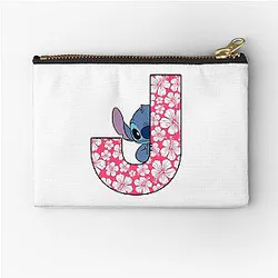 Lilo Stitch Letter Zipper Pouch