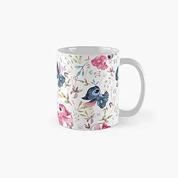 Lilo and Stitch Tropical White Classic Mug