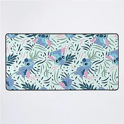 Cute Stitch Seamless Desk Mat