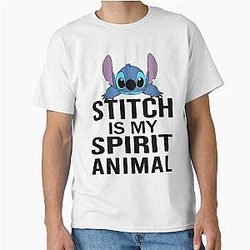 Stitch is my spirit animal Lilo Stitch Classic T-Shirt