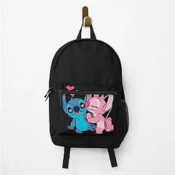 cartoon stitch and angel back pack