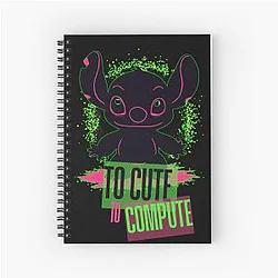 Stitch Pop Minimal Design Schitts Creek Inspired Fan Art Notebook