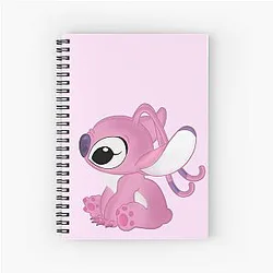 Stitch Girlfriend Spiral Notebook
