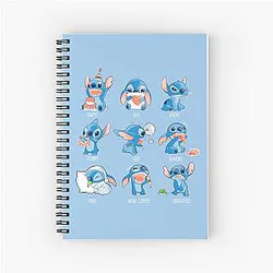 Stitch Spiral Notebook