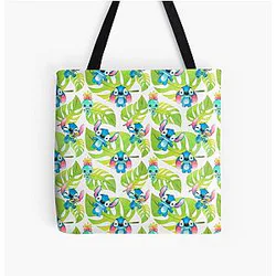 Stitch Tropical Seamless Print Tote Bag