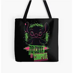 Stitch Pop Design Schitts Creek Inspired Fan Art All Over Print Tote Bag